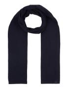 Cotton Cashmere Blend Scarf Navy Tom Tailor