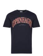 Copenhagen Heritage S/S Tee Navy Lindbergh