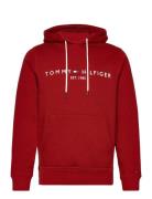 Tommy Logo Hoody Red Tommy Hilfiger