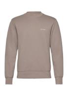 Micro Logo Repreve Sweatshirt Beige Calvin Klein