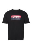 Tjm Reg Rwb Tommy Entry Tee Ext Black Tommy Jeans