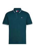 Tjm Reg Tipped Polo Green Tommy Jeans