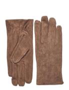 Pccomet Suede Gloves Brown Pieces