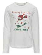 Kogxmas Life Yrsa Life Reg L/S Top Jrs White Kids Only