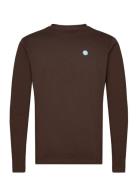 Badge Long Sleeve - Gots/Vegan Brown Knowledge Cotton Apparel