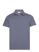 Stretch Cotton Polo T-Shirt Blue Filippa K