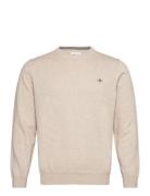 Classic Cotton C-Neck Beige GANT