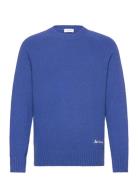 Brad Roundneck Knit Blue Les Deux