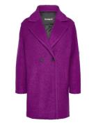 Coat Amberes Purple Desigual