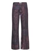 Rene Holm Pants Purple Hosbjerg