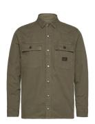 Canvas Workwear Overshirt Khaki Superdry