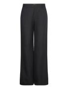 Trousers Superflare Linen Black Lindex