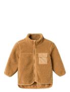 Nmmmall Teddy Jacket Brown Name It