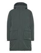 Channing Padded Parka Coat Khaki Les Deux