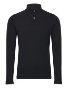 Studios L/S Jersey Polo Black Superdry