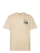 Halo Map T-Shirt Beige HALO