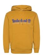 Established 1973 Embroidery Logo Brush Back Hoodie Chai Tea Yellow Tim...