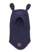 Wool Fullface W Ears Navy Mikk-line