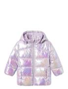 Nmfmolina Jacket Shiny Purple Name It