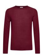 Merino Knit O-Neck Red Lindbergh