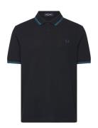 Twin Tipped Fp Shirt Black Fred Perry