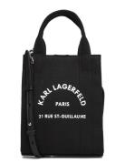 Rsg Square Small Tote Black Karl Lagerfeld