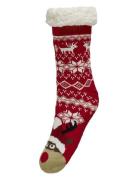 Kogchristmas Teddy Socks Acc Red Kids Only