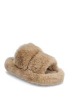 Nkfnus Faux Fur Slipper Beige Name It