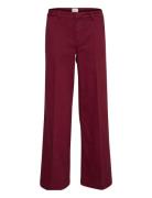 Laramw 149 Wide Pant Burgundy My Essential Wardrobe