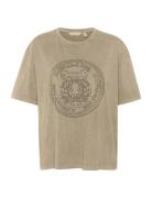 Cuash Lion T-Shirt Beige Culture