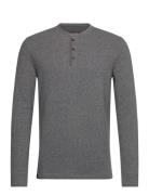 Merchant Grandad Top Grey Superdry