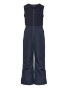 Pants W. Fleece Top Navy Color Kids