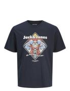 Jjxmas Christmas Skull Tee Ss Crew Jnr Navy Jack & J S