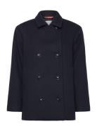 Mabel Jacket Bulky Wool Navy Naja Lauf