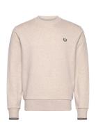 Crew Neck Sweatshirt Cream Fred Perry