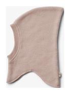 Wool Fleece Balaclava Eli Pink Wheat