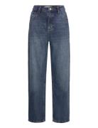 High-Rise Balloon Jeans Blue Mango