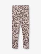 Wool Leggings Agi Patterned Wheat