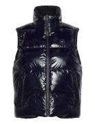 Lw Down Rev Teddy Vest Black Tommy Hilfiger