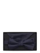 Polyester Bow Tie Navy Lindbergh Black