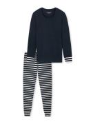 Pyjama Long Navy Schiesser