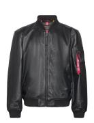 Ma-1 Leather Lf Black Alpha Industries