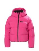 Jr Nora Short Puffy Jacket Pink Helly Hansen