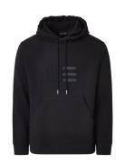 Kevin Organic Cotton Logo Hoodie Black Lexington Clothing