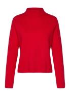 Perkins-Neck Sweater Red Mango