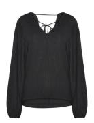 Stardom V-Neck Top Black Dante6