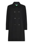 Coat Black United Colors Of Benetton