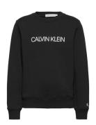 Institutional Logo Sweatshirt Black Calvin Klein