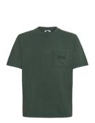 Nb Over Dyed Pocket T Shirt Green Green Nikben