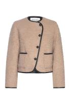 Nylah Wool Blend Jacket Beige Malina